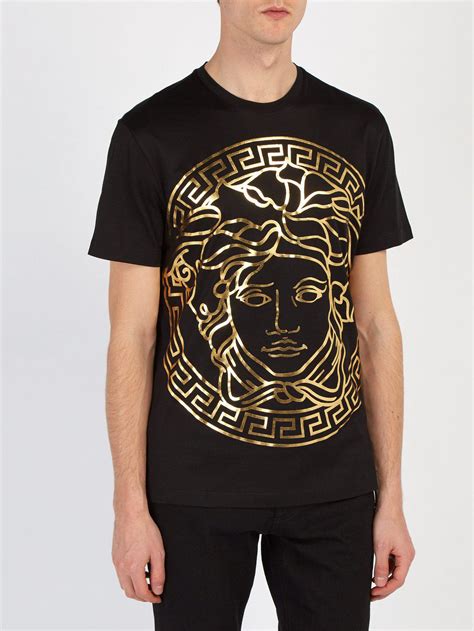 versace black and yellow shirt|versace t shirt men price.